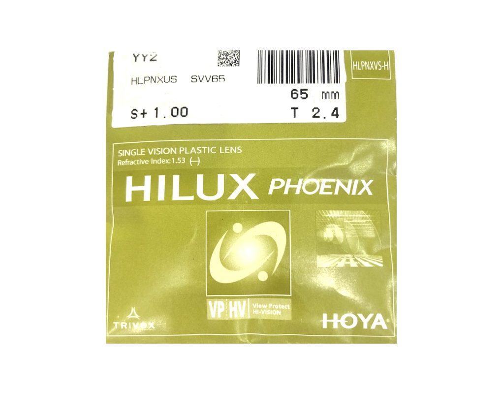 Tròng Kính Hoya Hilux Phoenix 1.53 HVP