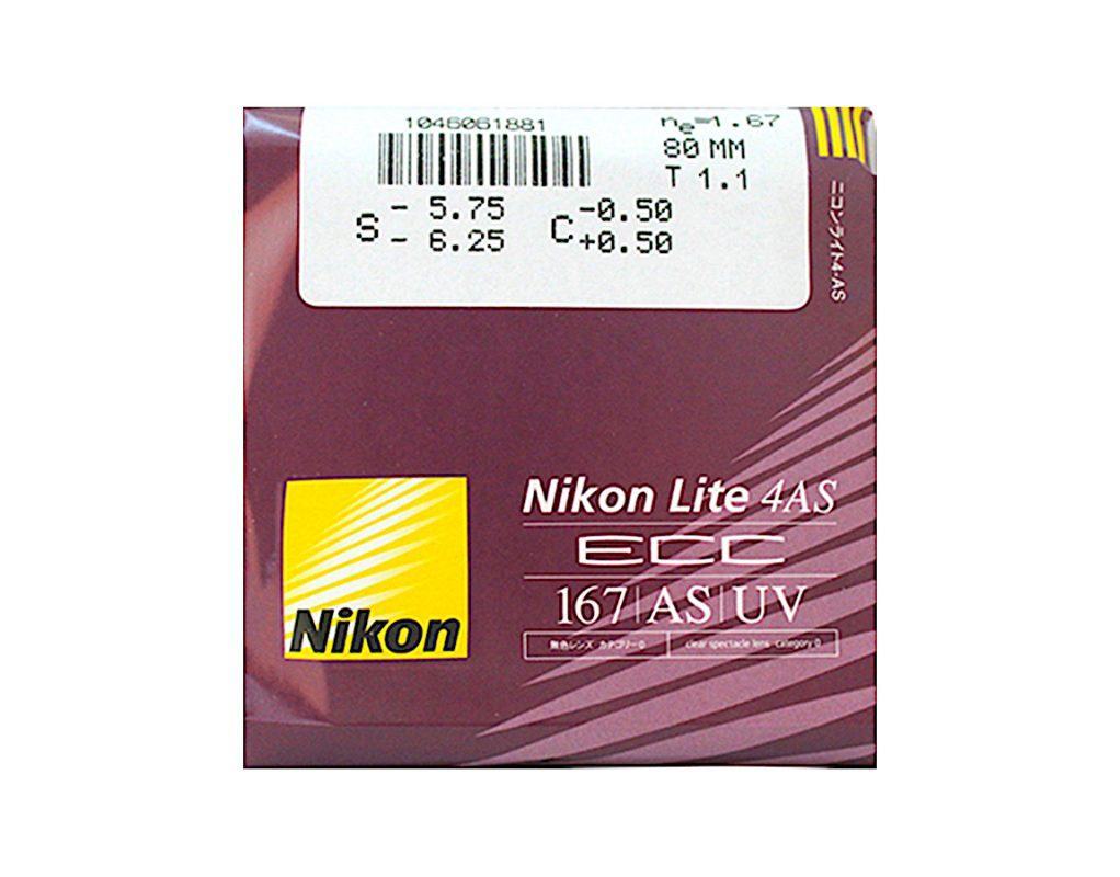 Tròng Kính Nikon Lite 4AS ECC 1.67